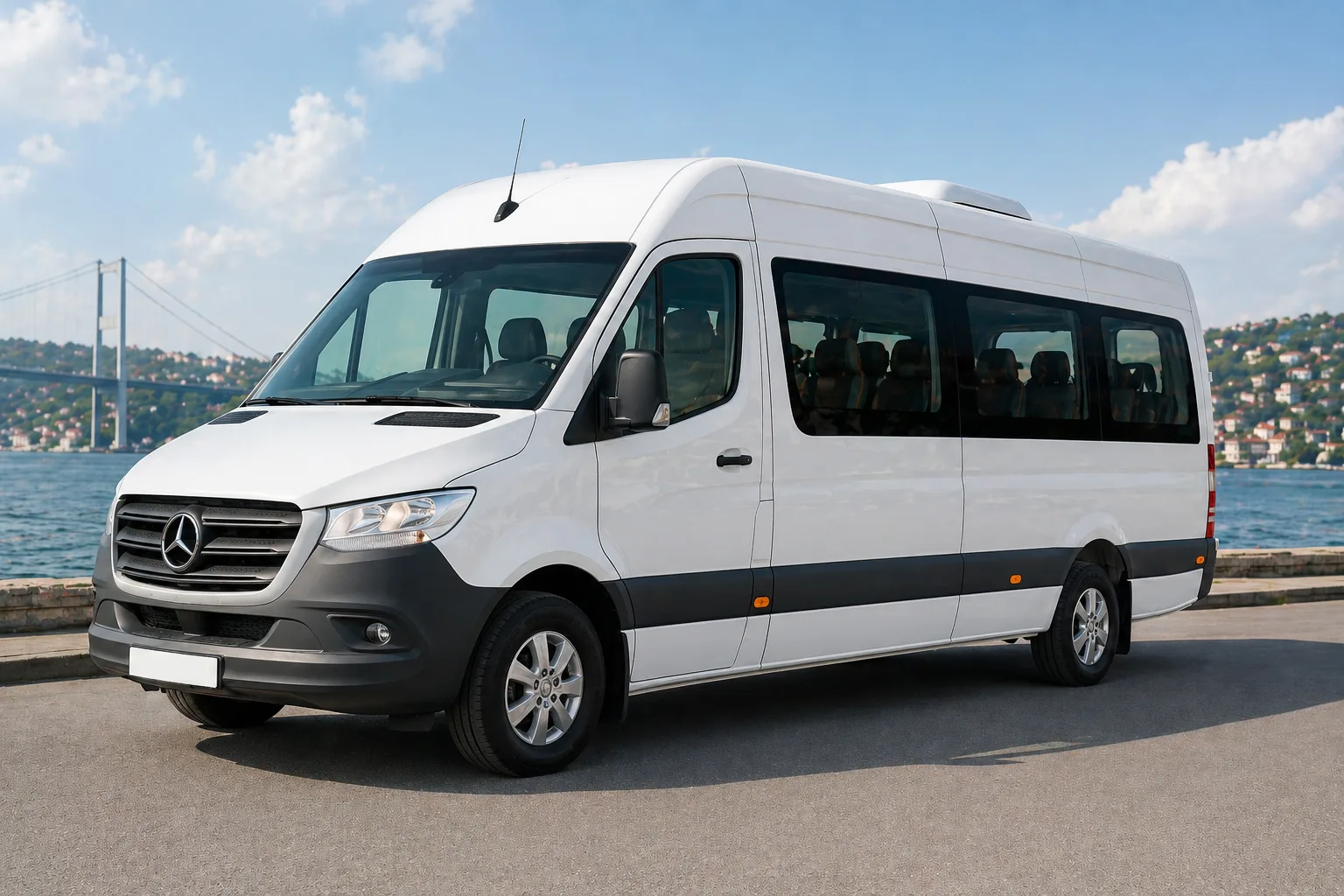 İstanbul minibüs kiralama hizmeti - 16 kişilik şoförlü minibüs